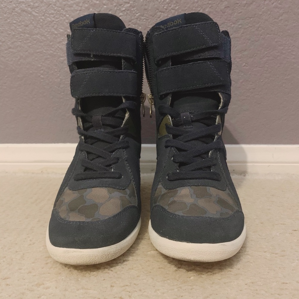 Reebok Alicia Keys High Top Wedge Sneaker 6.5